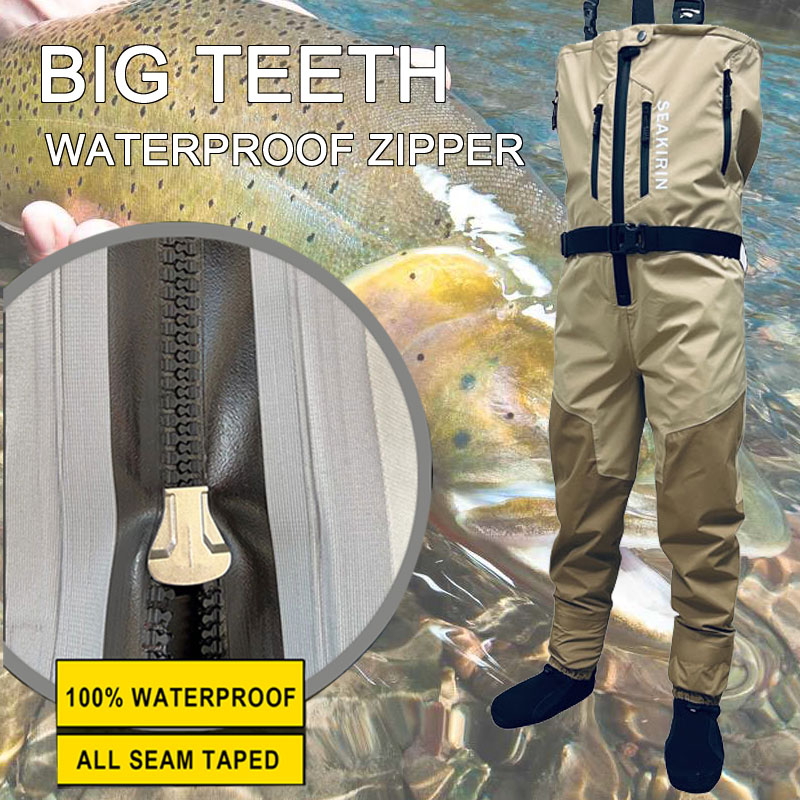 Fishing Waders Breathable - Waders de pêche respirants à fermeture