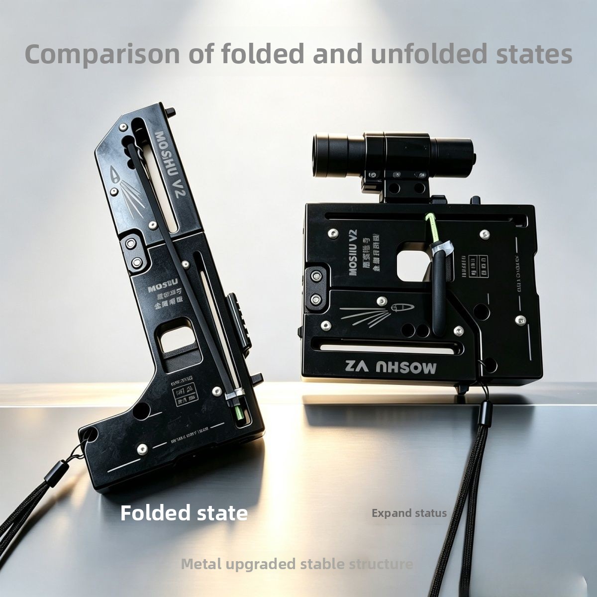 Outdoor Hunting Movies - Fronde MAGA PIVOT en métal, portable,