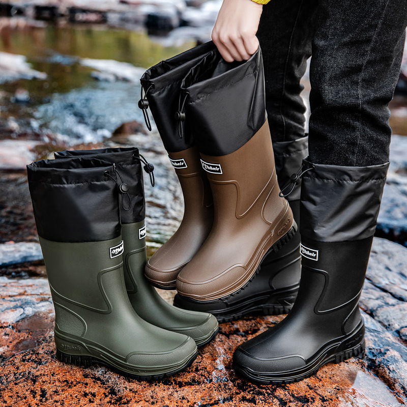 Fishing Waders Breathable - Bottes de pluie imperméables pour hommes,