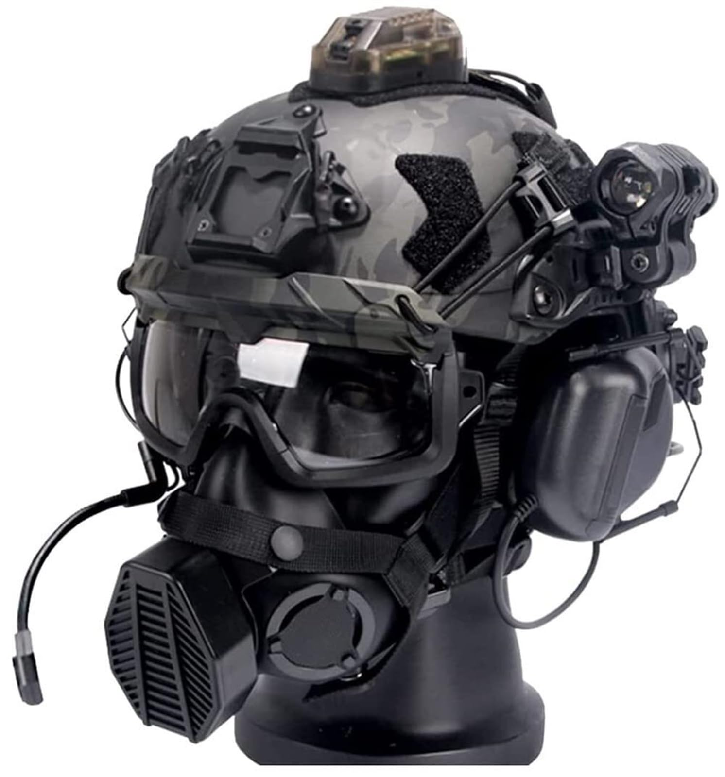 Outdoor Hunting Movies - Ensemble de casque d'airsoft avec casque
