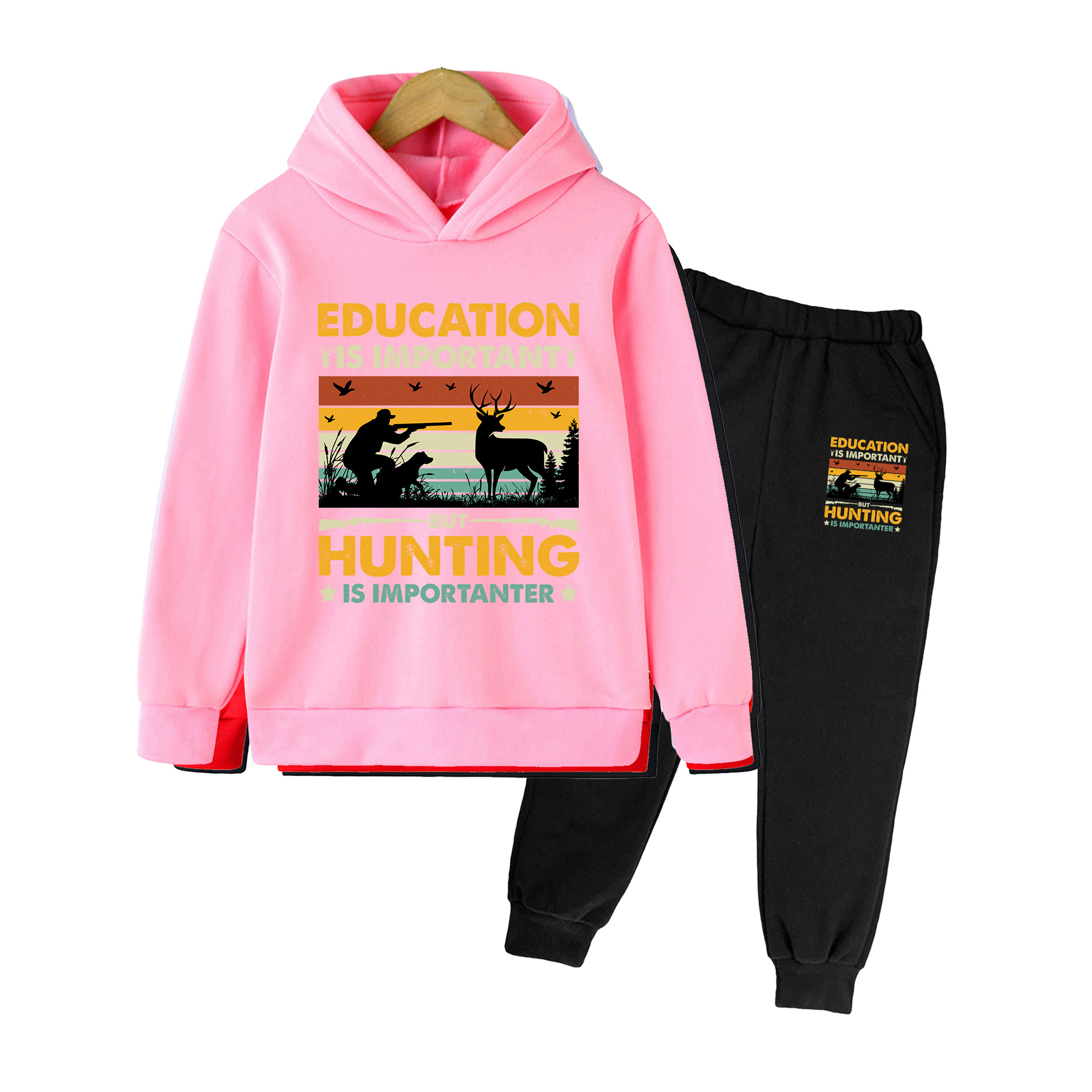 Outdoor Hunting Hoodie - Ensemble sweat à capuche et pantalon