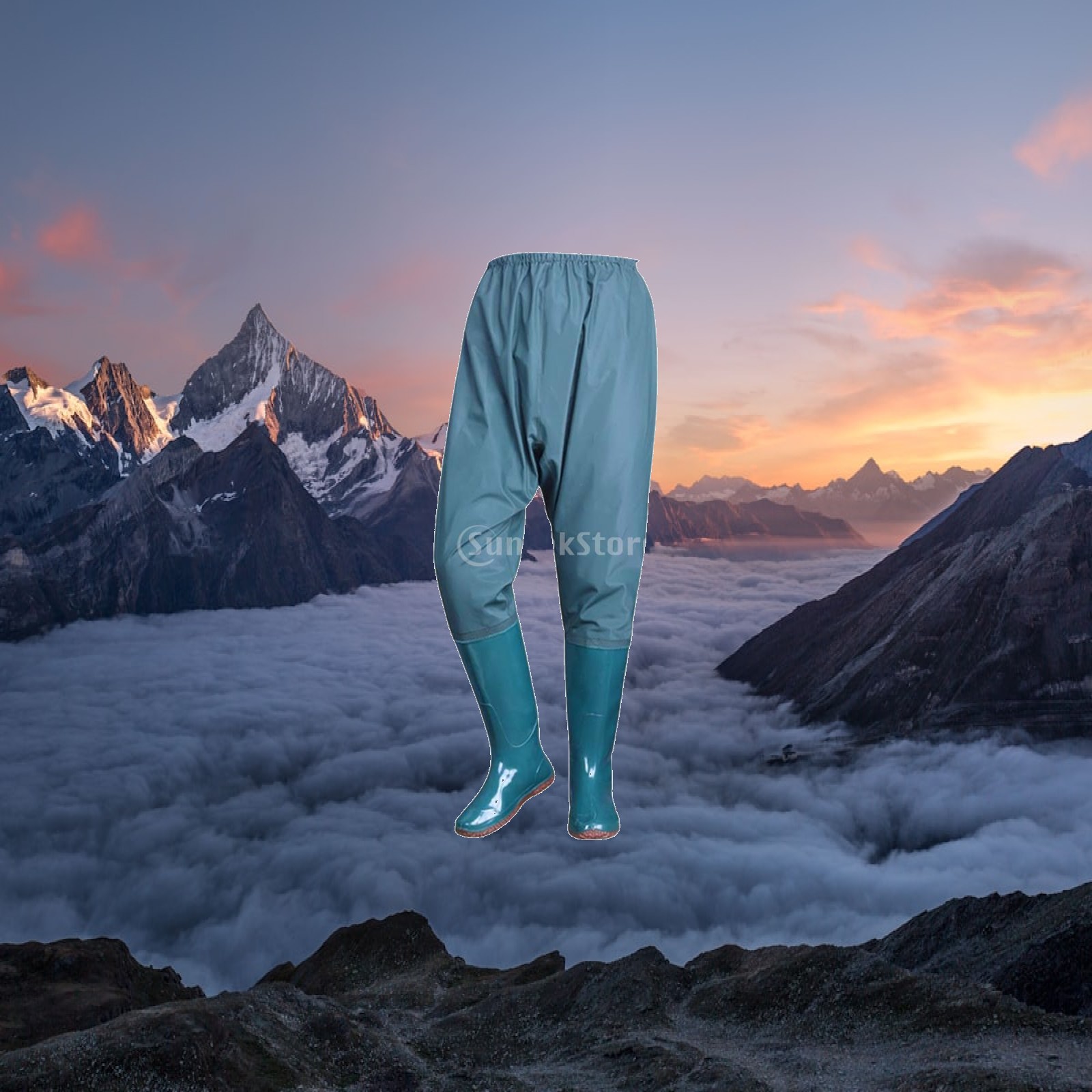 Fishing Waders Breathable - Pantalons de pêche légers et imperméables