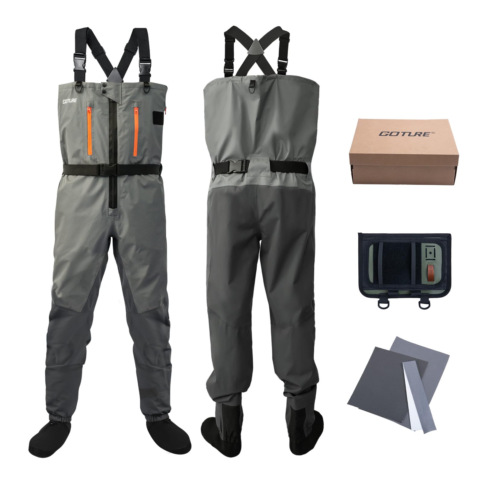 Goture 5 couches imperméable à - Fishing Waders Breathable avis et prix