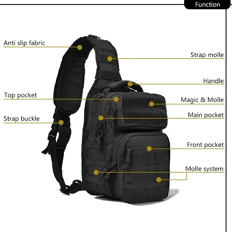 Sac à bandoulière extérieur D1 - Outdoor Hunting Backpack avis et prix
