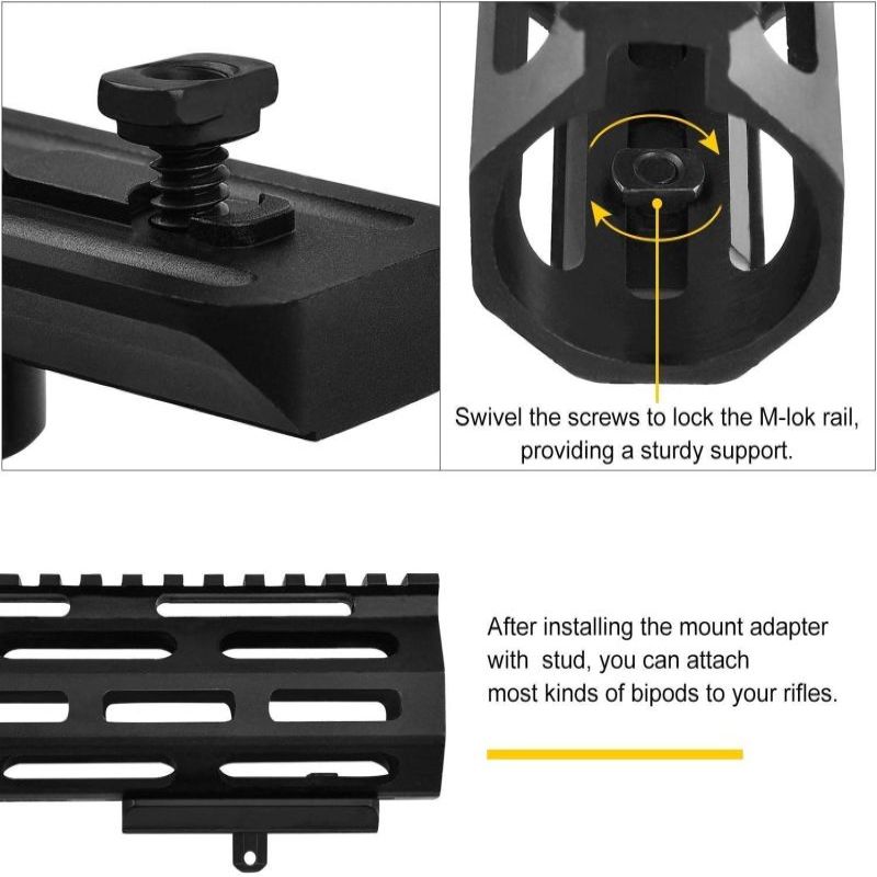 MidpatiFit-Adaptateur de prote - Bipod Rifle Mount avis et prix