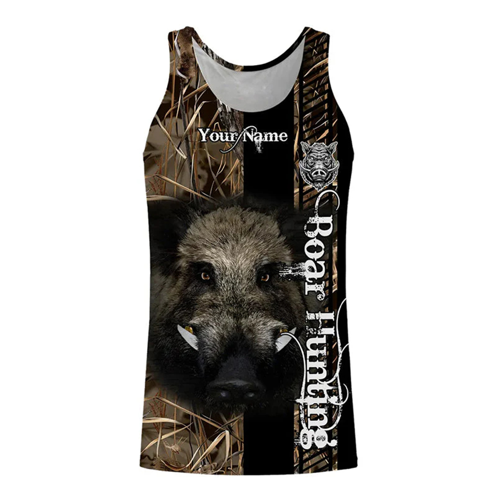 Débardeur personnalisé Boar Hu - Outdoor Hunting Dog Names avis et prix