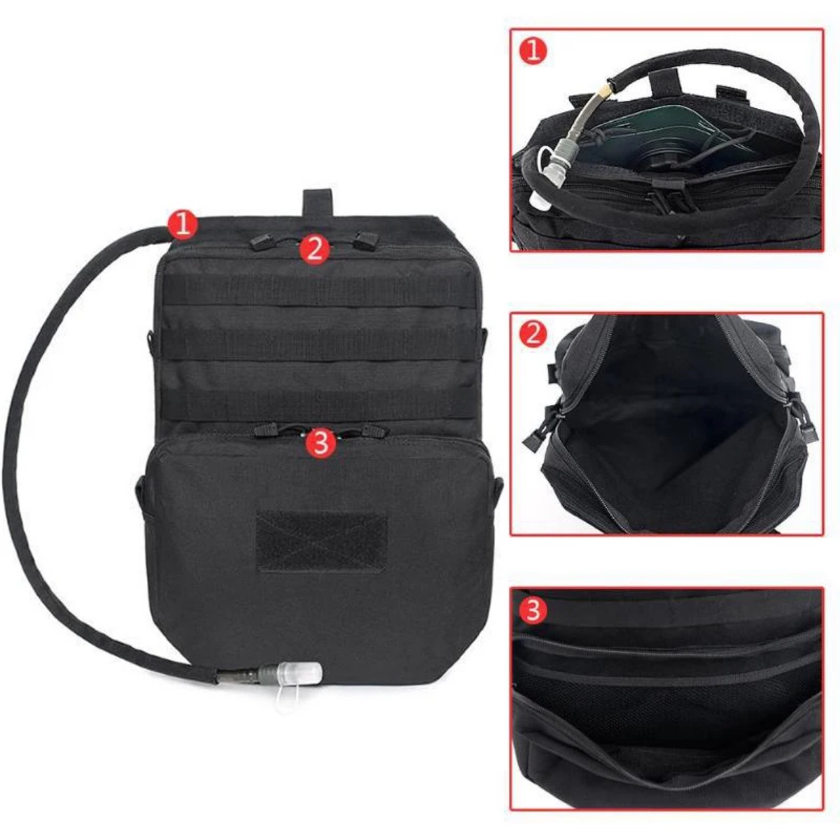 GlaEDC-Sac à dos d'hydratation - Outdoor Hunting Backpack avis et prix