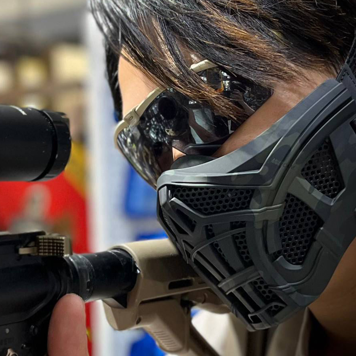Masque tactique d'airsoft, dem - Outdoor Hunting Movies avis et prix