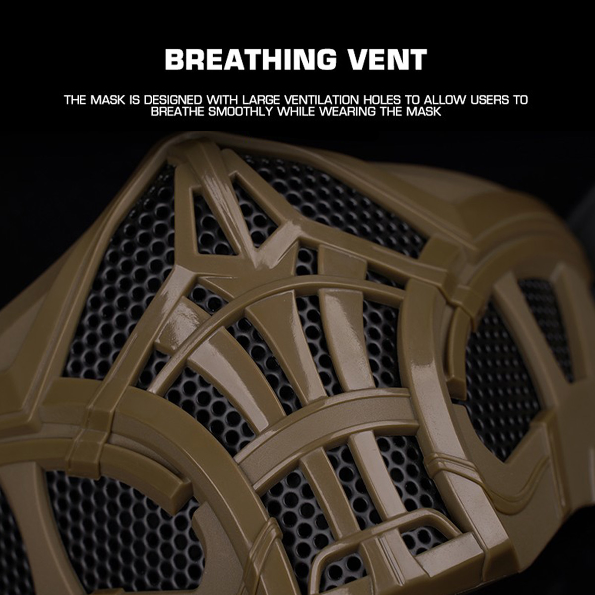 Masque tactique d'airsoft, dem - Outdoor Hunting Movies avis et prix