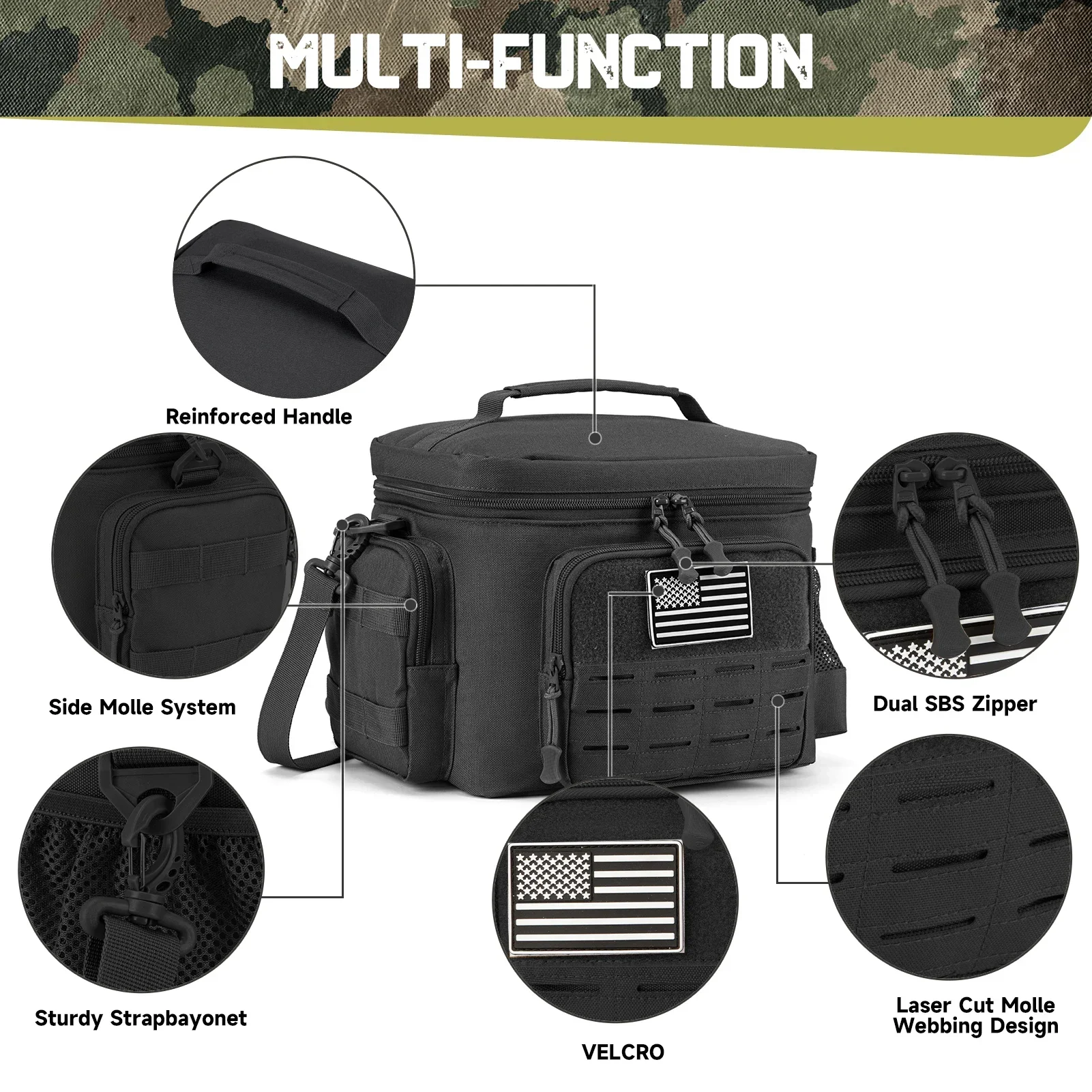 Sac isotherme thermique tactiq - Outdoor Hunting Gear Storage avis et prix